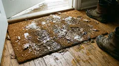 Zimą nie piorę wycieraczki spod drzwi — zamiast tego stosuję proste rozwiązanie