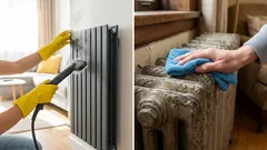 Bez zbędnego zachodu: jak wyczyścić kaloryfery z brudu, nie tracąc na to połowy życia